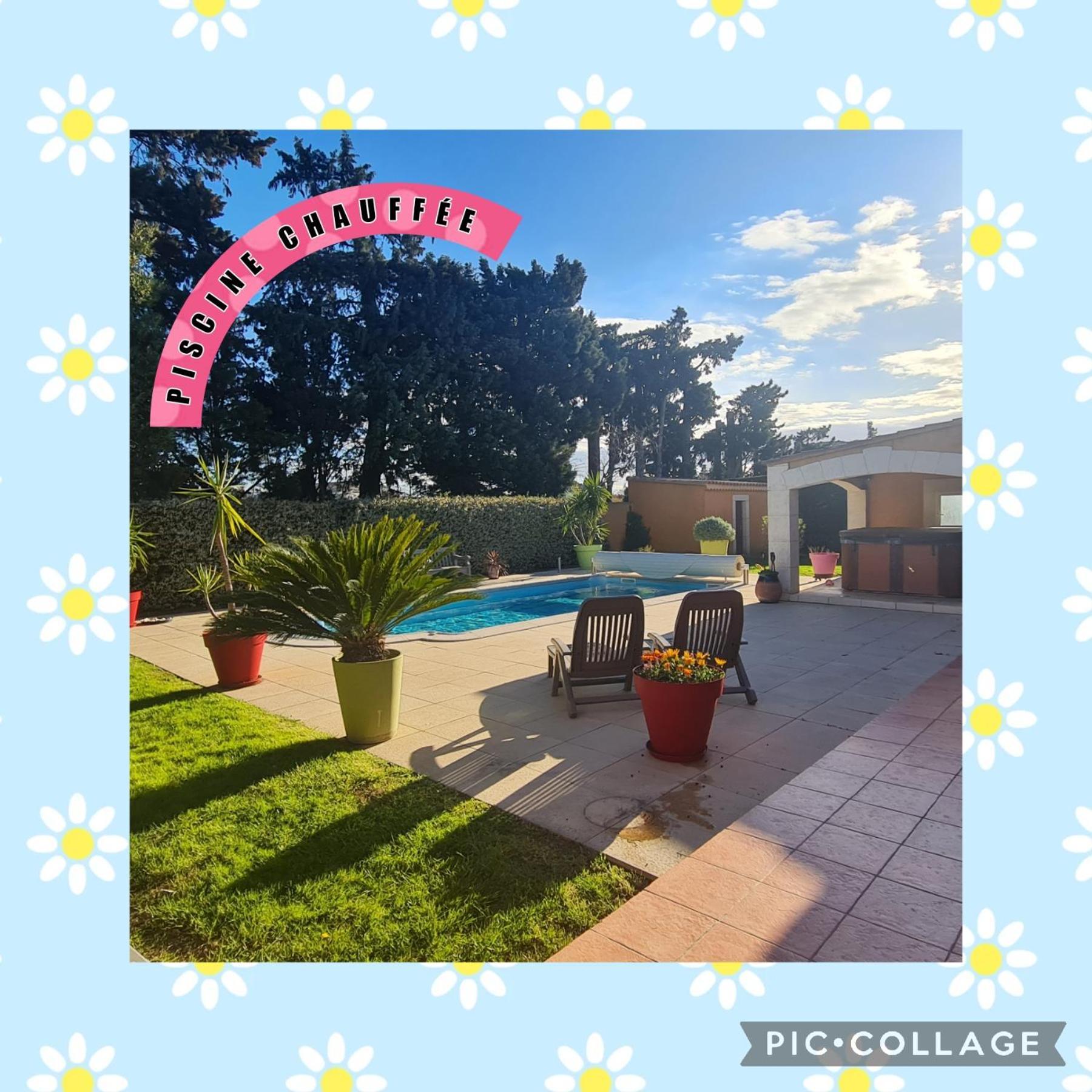 Villa Flamenca - Piscine Chauffee Châteaurenard Kültér fotó